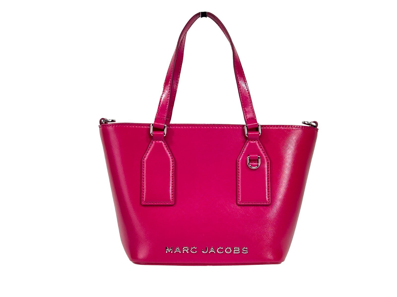 Marc Jacobs Μικρή Ροζ Τσάντα Tote Crossbody από Δέρμα Saffiano
