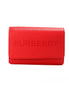 Burberry Hampshire Small Red Embossed Logo Smooth Leather Crossbody Bag