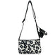 Michael Kors Floral Crossbody Tech Attachment Bag Purse