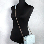 Kate Spade Carey Mini Wild Sage Quilted Smooth Leather Camera Crossbody Bag