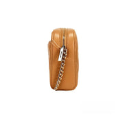 Kate Spade Carey Mini Tiramisu Quilted Smooth Leather Camera Crossbody Bag