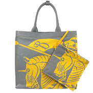 Burberry EKD Canvas Tote Bag With Coin Pouch