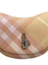 Burberry Mini Check Rocking Horse Crossbody Bag Purse