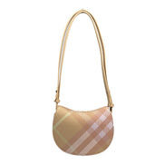 Burberry Mini Check Rocking Horse Crossbody Bag Purse