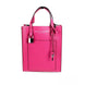 Marc Jacobs Mini Grind Cactus Flower Pebbled Leather Crossbody Tote Bag