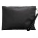 Versace Large Black Nylon Fabric Medusa Convertible Pouch Clutch Wristlet Bag