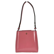 Tory Burch Patent Emerson Small Bucket Bag Purse