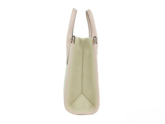 Μικρή Τσάντα Shopper Crossbody Michael Kors Mirella σε Χρώμα Powder Blush από Καμβά