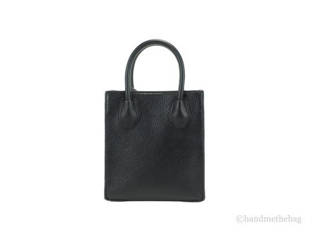 Michael Kors Women'S Leather XS Mercer Crossbody Black Solid