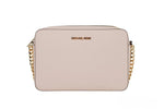 Michael Kors Γυναικεία Τσάντα Χιαστί από Δέρμα Saffiano East West Με 2 Εσωτερικές Τσέπες