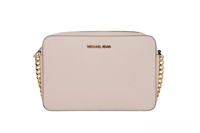 Michael Kors Γυναικεία Τσάντα Χιαστί από Δέρμα Saffiano East West Με 2 Εσωτερικές Τσέπες