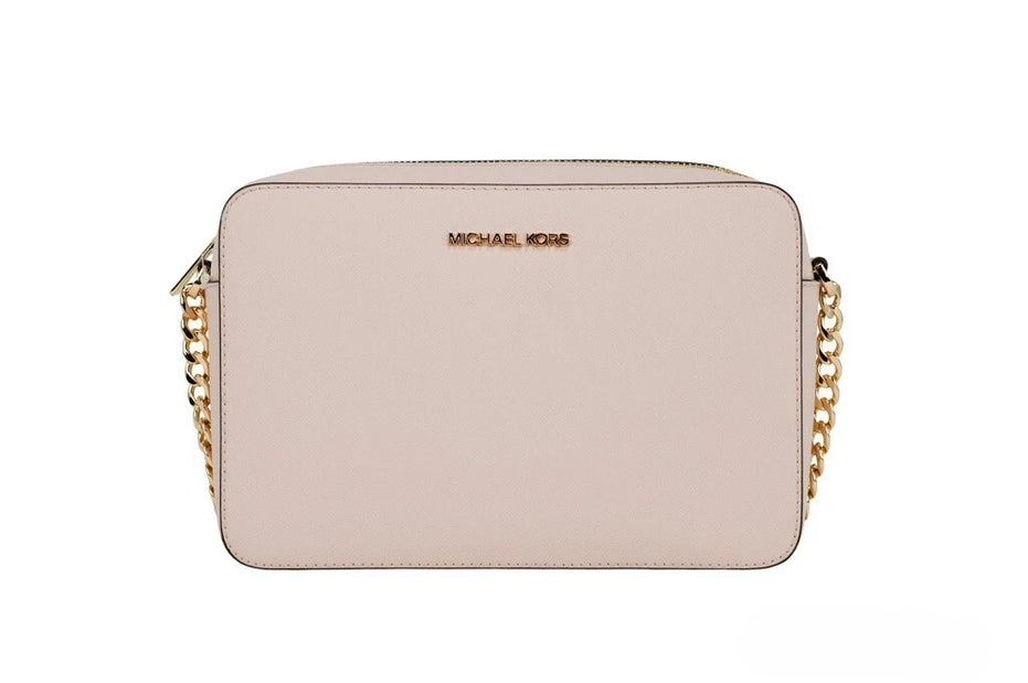 Michael Kors Γυναικεία Τσάντα Χιαστί από Δέρμα Saffiano East West Με 2 Εσωτερικές Τσέπες