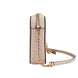 Michael Kors Γυναικεία Τσάντα Χιαστί από Δέρμα Saffiano East West Με 2 Εσωτερικές Τσέπες