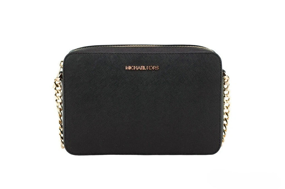 Michael Kors Women'S Top Zip Closure Saffiano Leather Crossbody Bag