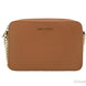 Michael Kors Women'S Zipper Closure Saffiano Leather Crossbody Bag