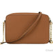 Michael Kors Women'S Zipper Closure Saffiano Leather Crossbody Bag