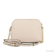 Michael Kors Women'S Jet Set Travel Dome Leather Crossbody Bag
