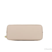 Michael Kors Women'S Jet Set Travel Dome Leather Crossbody Bag
