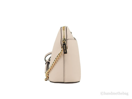 Michael Kors Women'S Jet Set Travel Dome Leather Crossbody Bag