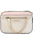 Michael Kors Adult Saffiano Leather Chain Zip Crossbody Handbag