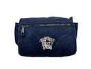 Τσάντα Μέσης Versace Medusa από Navy Νάιλον με Ζώνη Waist Fanny Pack