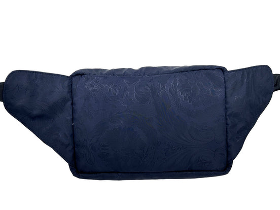 Τσάντα Μέσης Versace Medusa από Navy Νάιλον με Ζώνη Waist Fanny Pack