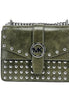 Michael Kors Greenwich Μικρή Τσάντα Χιαστί Ώμου Flap