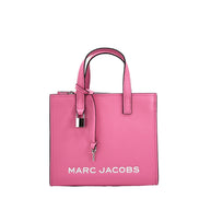Marc Jacobs Mini Grind Pink Leather Crossbody Bag Purse