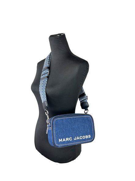 Marc Jacobs Flash Denim Camera Crossbody Bag Purse