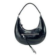 Μικρή τσάντα Marc Jacobs Cruiser Crescent από ζαρωτό δέρμα  