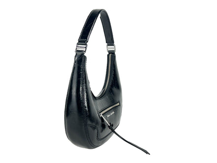 Μικρή τσάντα Marc Jacobs Cruiser Crescent από ζαρωτό δέρμα  