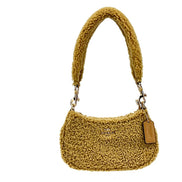 Τσάντα Coach Teri Mini από γούνα shearling με λουρί ώμου  