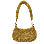 Τσάντα Coach Teri Mini από γούνα shearling με λουρί ώμου  