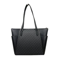Michael Kors Charlotte Leather Top Zip Tote Bag