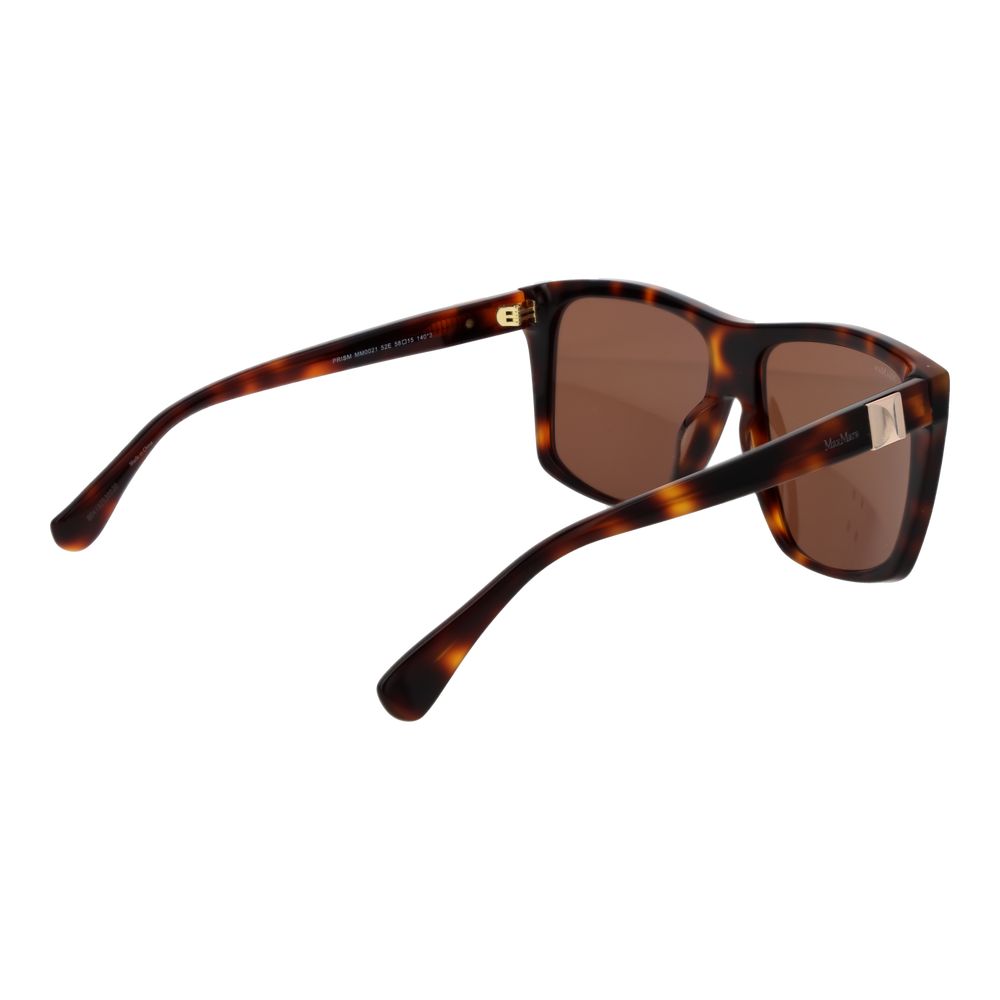 Max Mara Brown Acetate Sunglasses