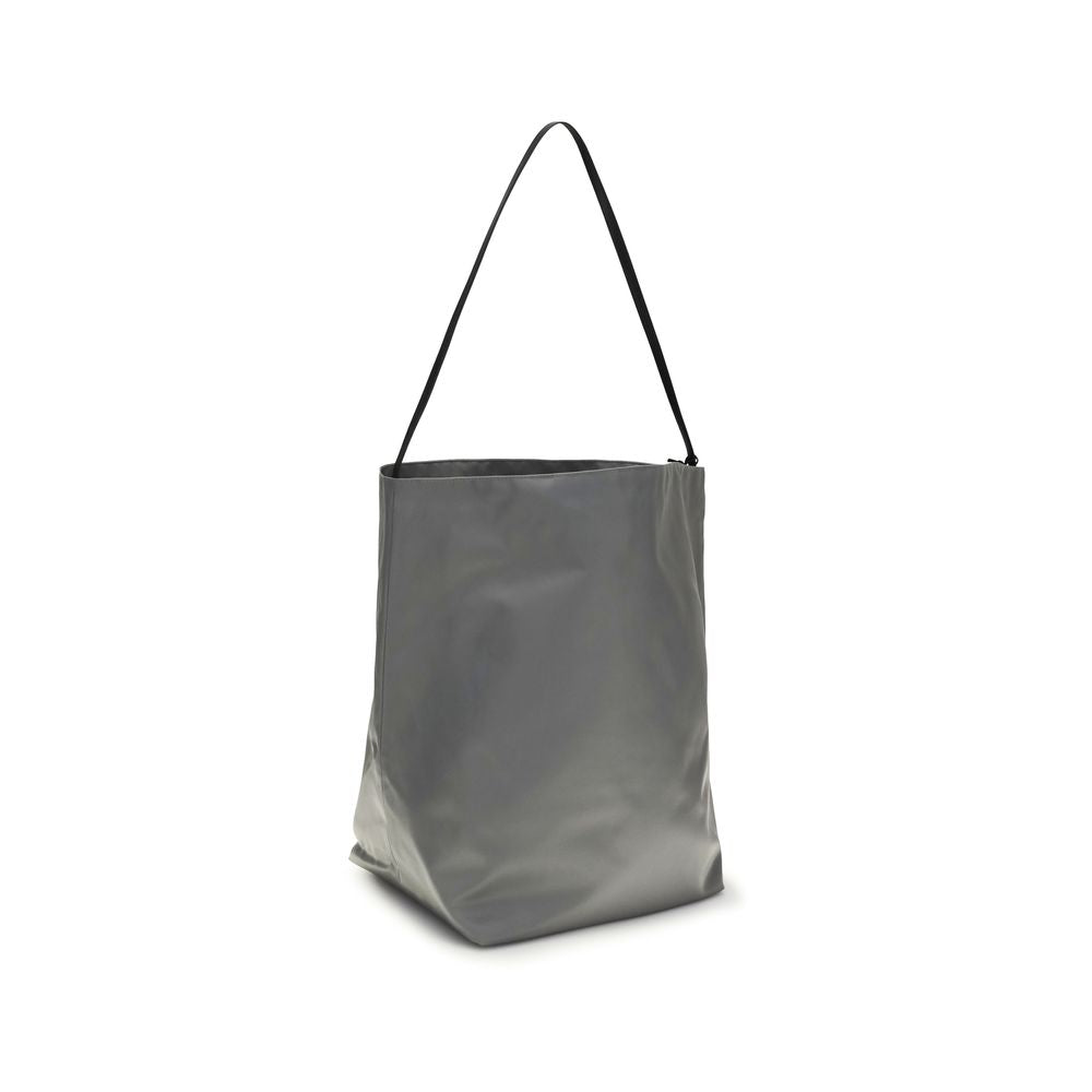 Valesque Gray Polyamide Bucket Bag