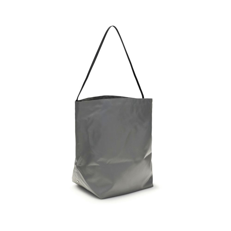 Valesque Gray Polyamide Bucket Bag