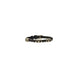 Valentino Garavani Black Calf Leather Bos Taurus Bracelet