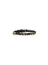 Valentino Garavani Black Calf Leather Bos Taurus Bracelet