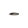 Valentino Garavani Black Calf Leather Bos Taurus Bracelet