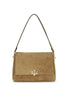 Tory Burch Beige Calf Leather Bos Taurus Shoulder Bag