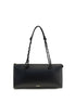Jil Sander Black Calf Leather Bos Taurus Shoulder Bag
