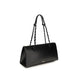 Jil Sander Black Calf Leather Bos Taurus Shoulder Bag