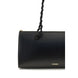 Jil Sander Black Calf Leather Bos Taurus Shoulder Bag