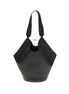 Khaite Black Calf Leather Bos Taurus Shoulder Bag