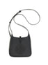 Tory Burch Black Calf Leather Bos Taurus Shoulder Bag