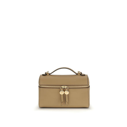 Tory Burch Beige Calf Leather Bos Taurus Handbag