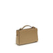 Tory Burch Beige Calf Leather Bos Taurus Handbag