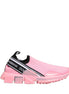 Dolce & Gabbana Pink Slip On Low Top Sorrento Sneakers Shoes