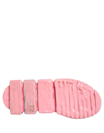 Dolce & Gabbana Pink Slip On Low Top Sorrento Sneakers Shoes